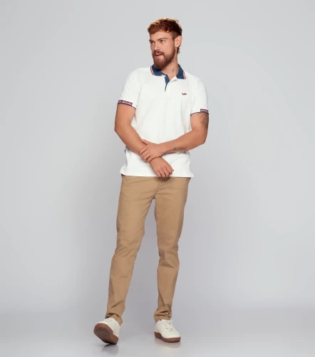 Armeli Polo Slim Fit Masculina GasBL