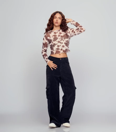 Belen Blusa Slim Fit En Mesh Bipack TyperAR