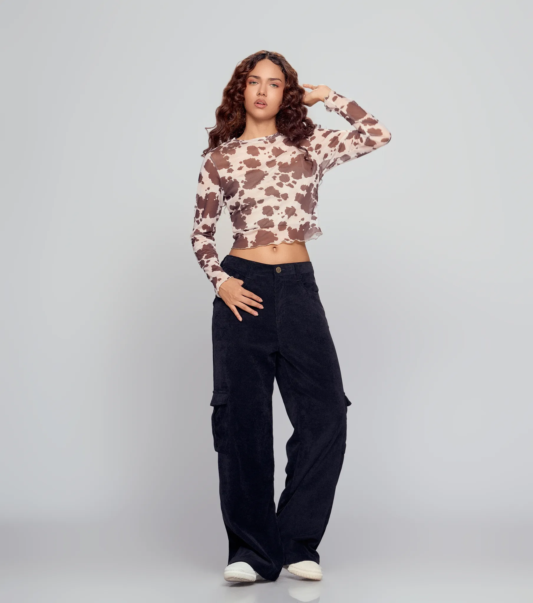Belen Blusa Slim Fit En Mesh Bipack Typer 833650 AR