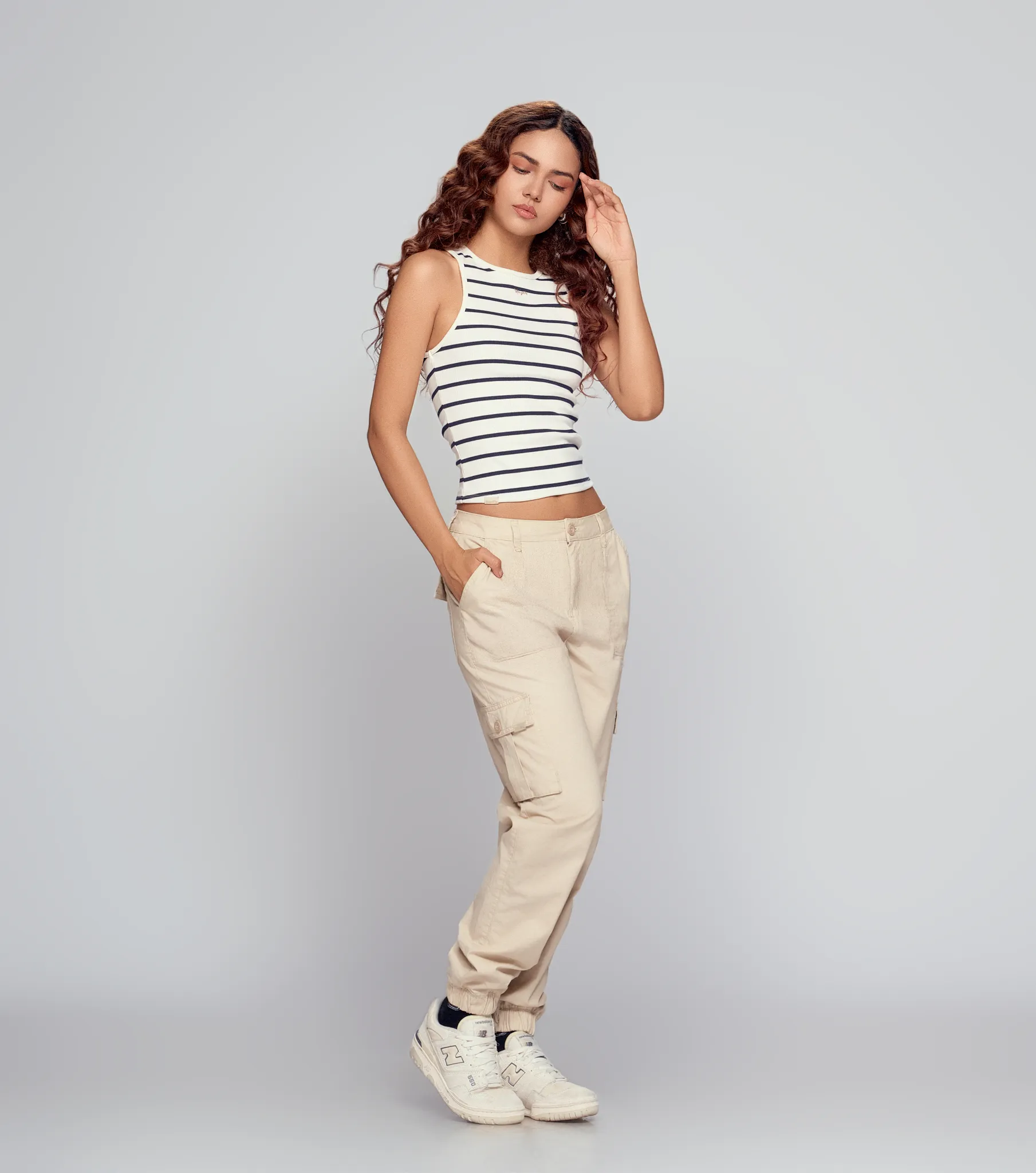 Emiliana Blusa Combinada Manga Sisa Con Bordado Unser 834431 BL