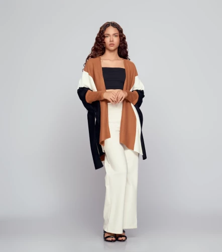 Cardigan Para Mujer Combinado En Bloques Anahi DerekCF