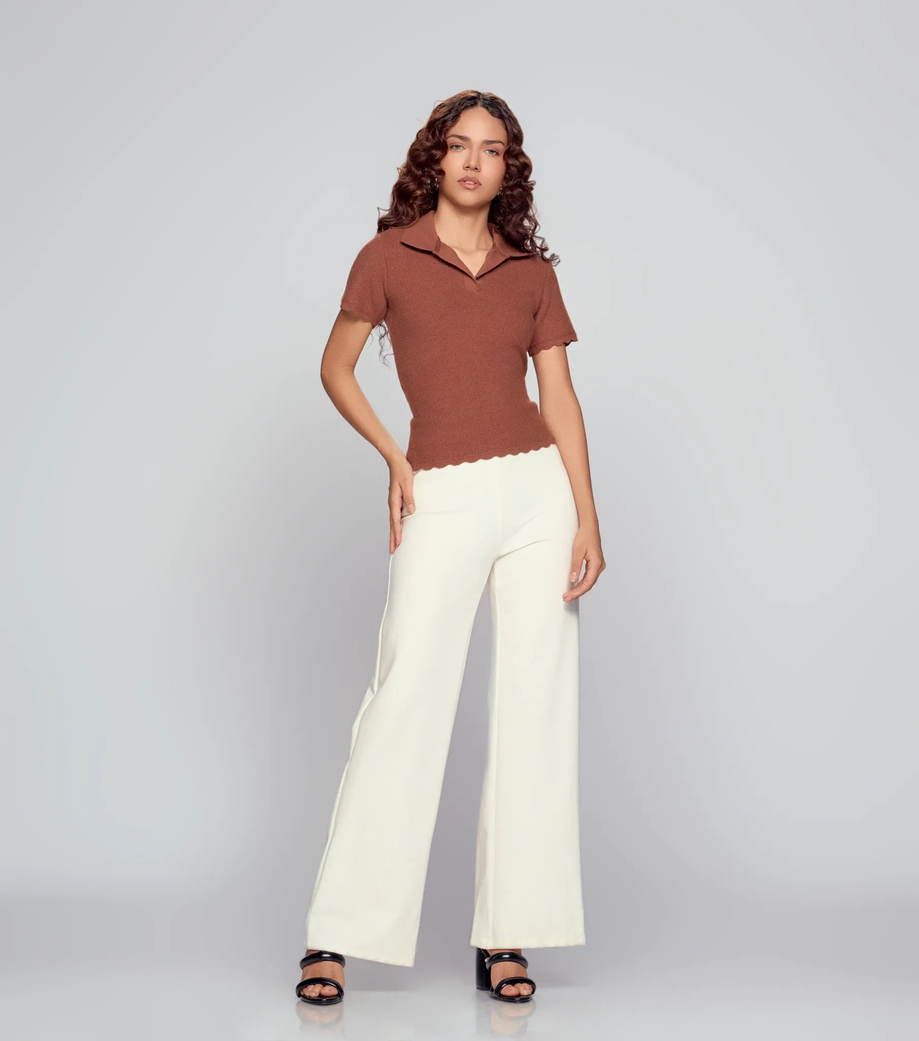 Blusa Polo Tejido Para Mujer Julia Derek 834849 AR