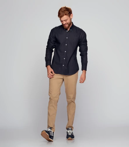 Stell Mario Pantalon En Drill Comfort Unicolor UnserKQ