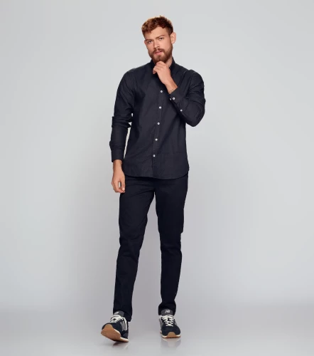 Stell Mario Pantalon En Drill Comfort Unicolor UnserNG