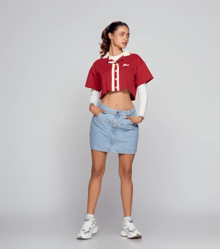 Charlotte Falda Corta Con Corte TyperAZ