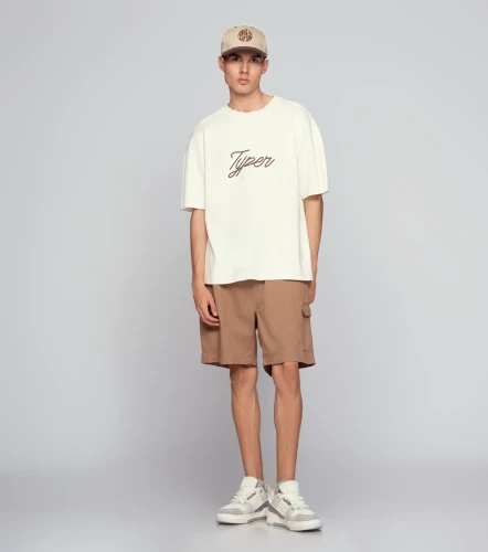 Lorenzo T Shirt Oversized Estampada TyperAR