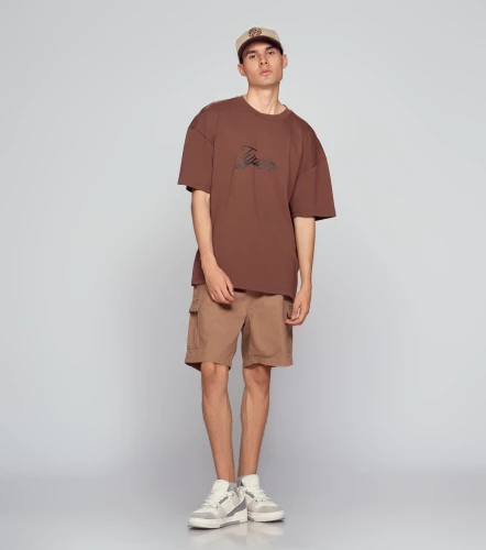 Lorenzo T Shirt Oversized Estampada TyperCF