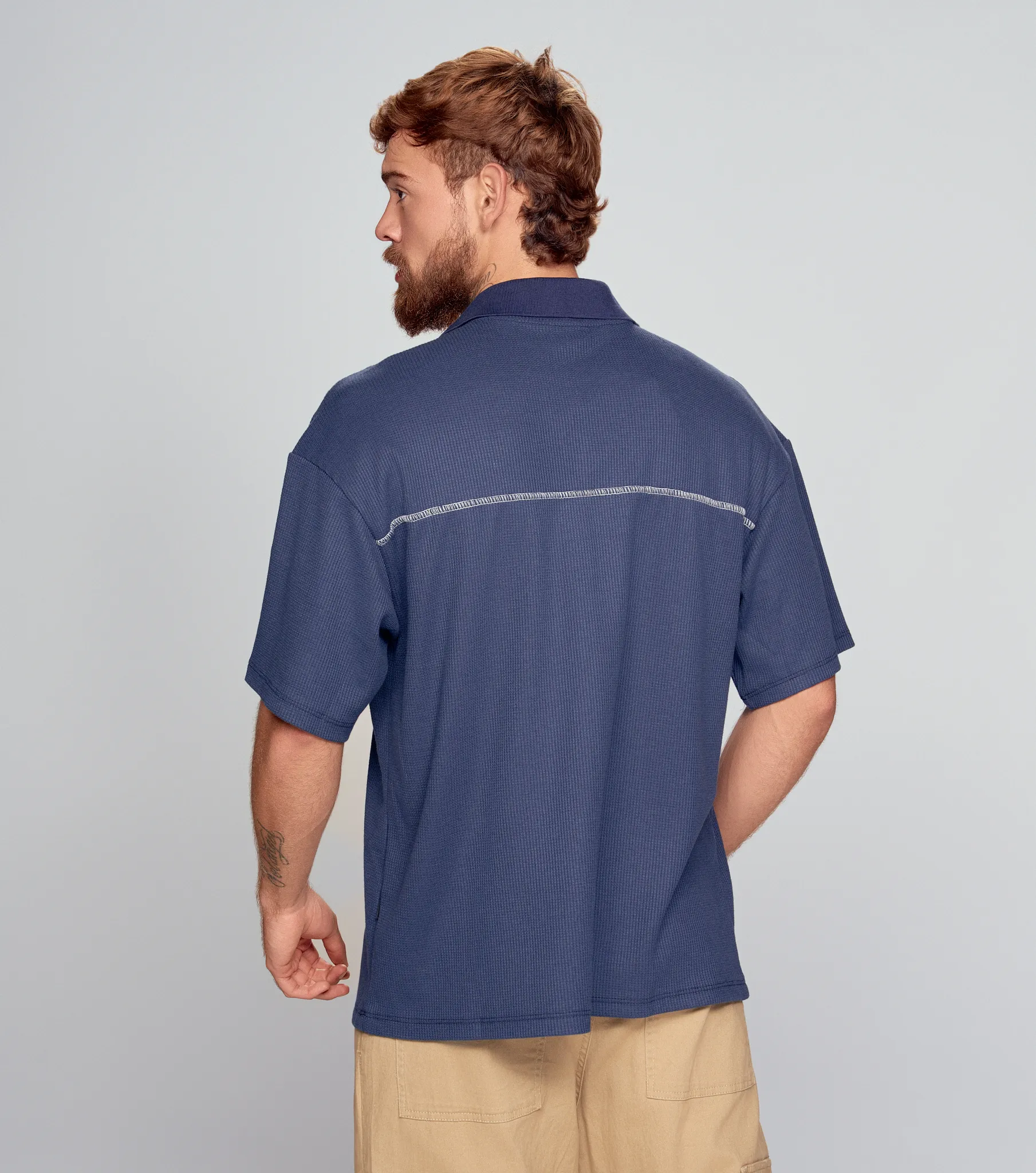 Karl Polo Boxy Con Cortes TyperAO