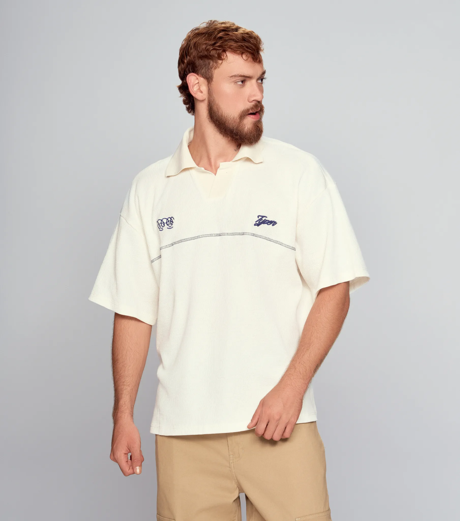 Karl Polo Boxy Con Cortes TyperBH