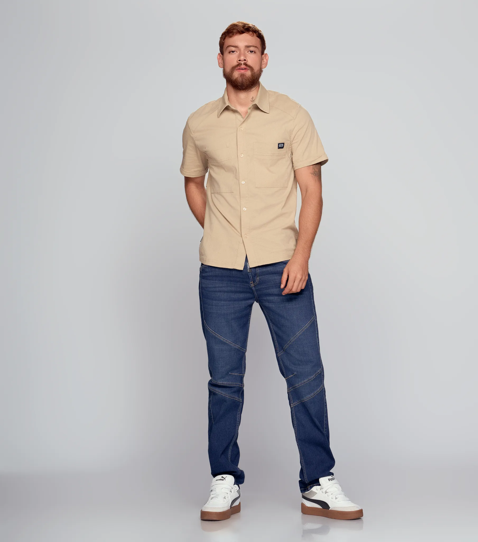Volcano Regular Jean Masculino Groggy 835243 AO