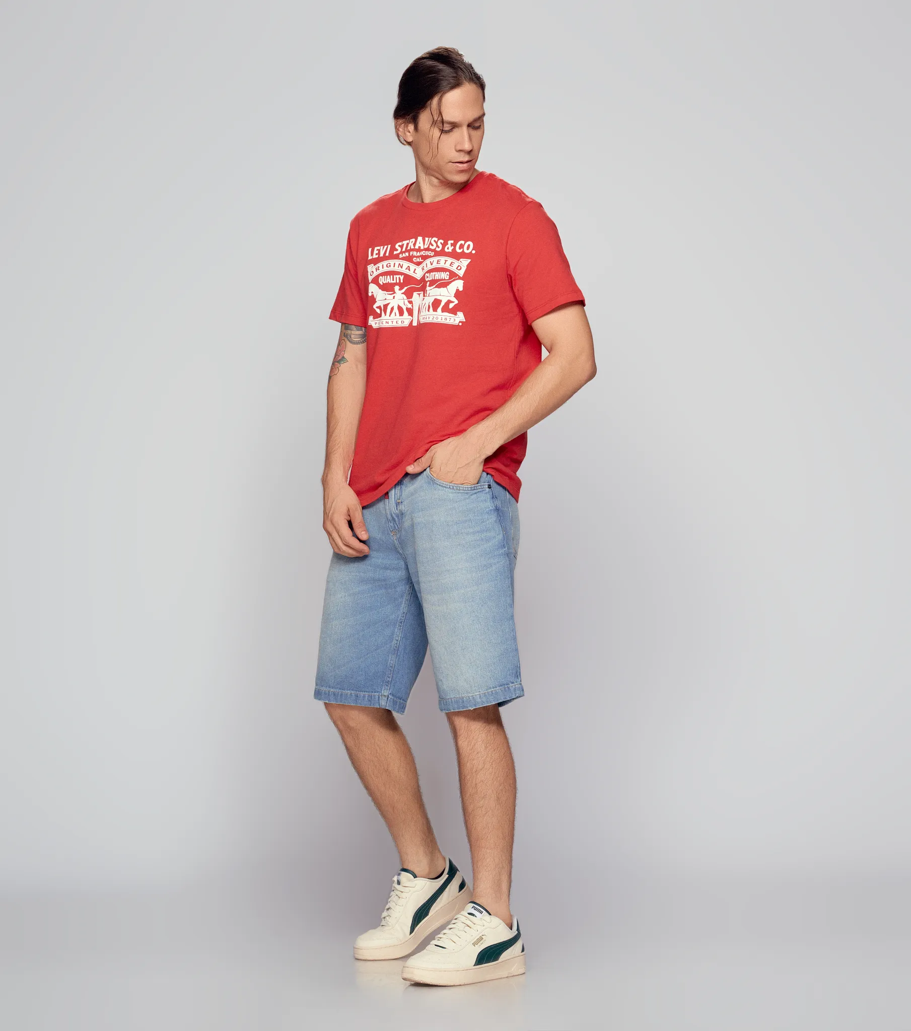 Tova Bermuda Regular Masculina Groggy 835574 AC