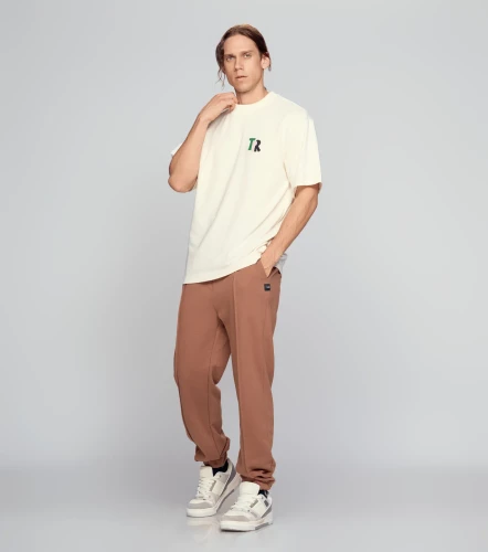 Mike T Shirt Oversized Con Bordado TyperAR
