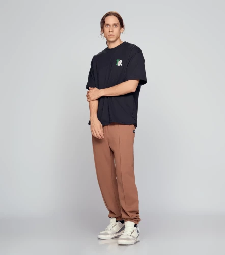 Mike T Shirt Oversized Con Bordado TyperNG