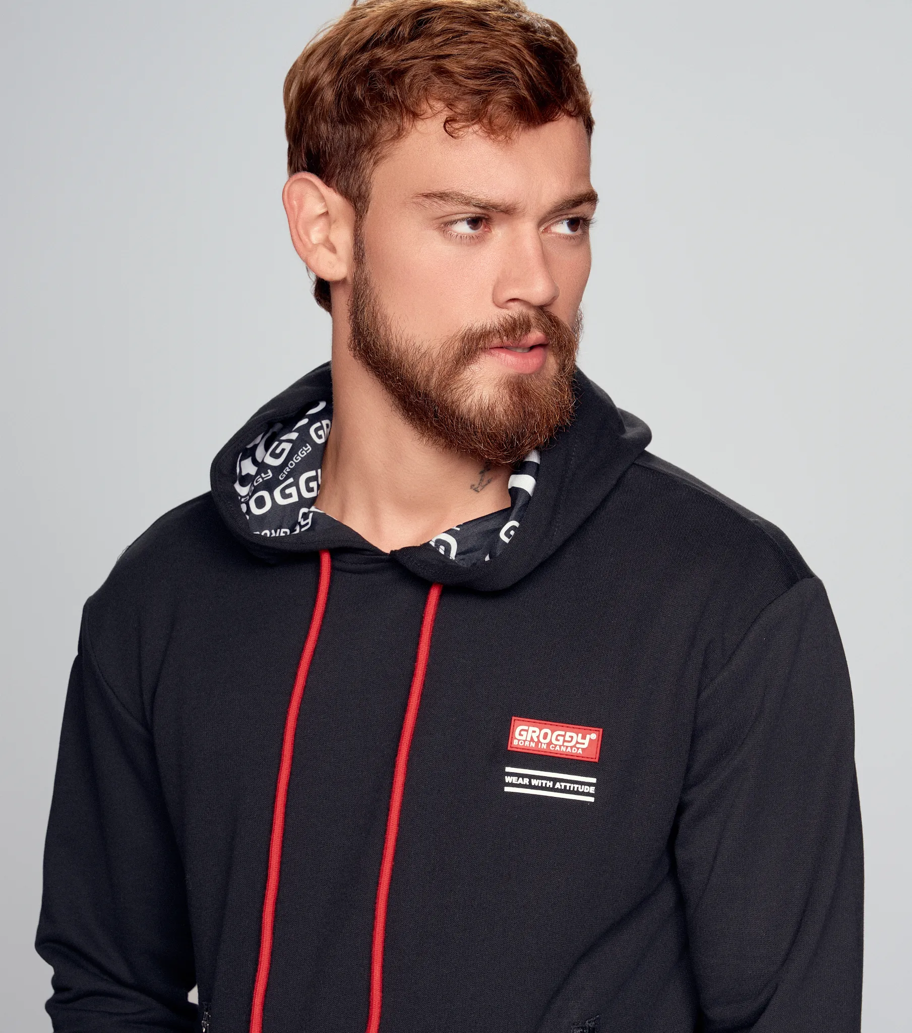 Abyss Hoodie Masculino Groggy 831240 NG