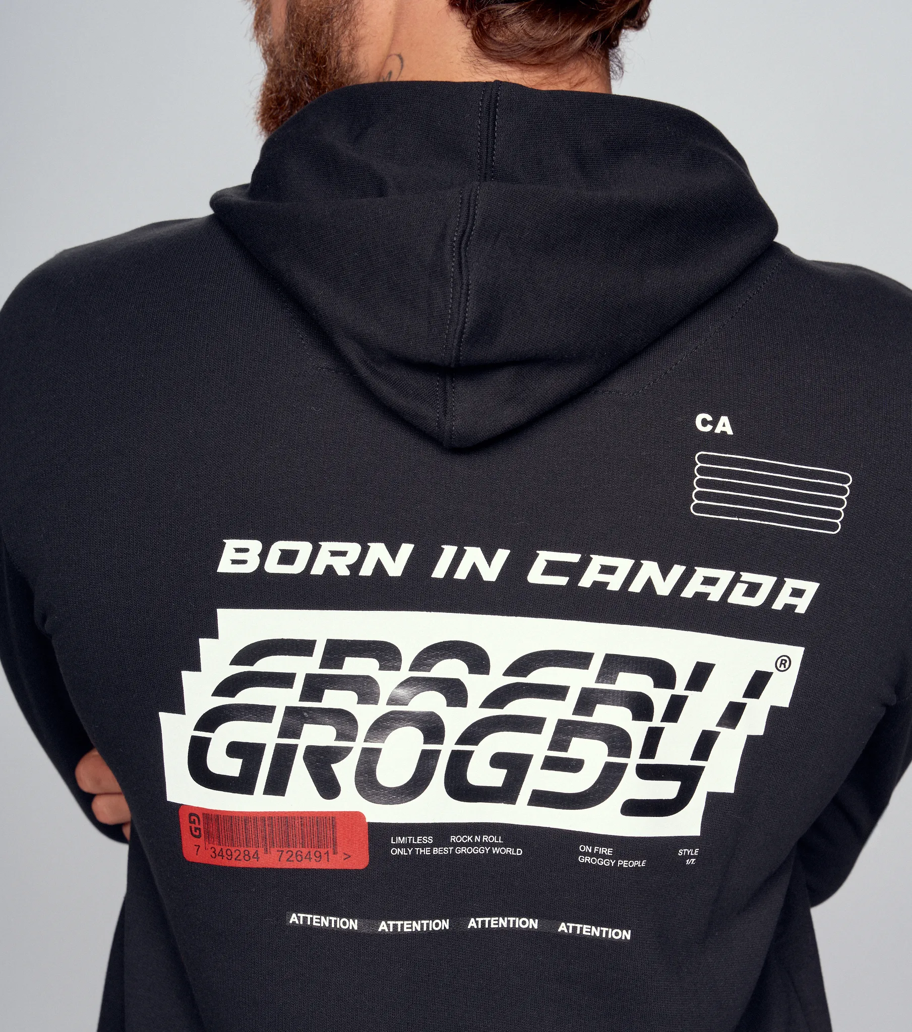 Abyss Hoodie Masculino Groggy 831240 NG