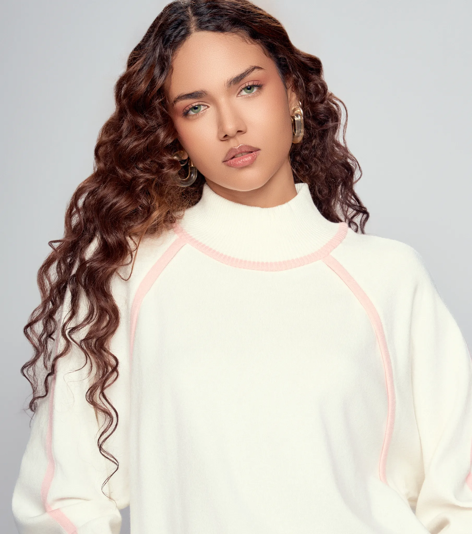 Amanda Buzo Con Sesgos En Contraste Derek Lovely 835471 BL