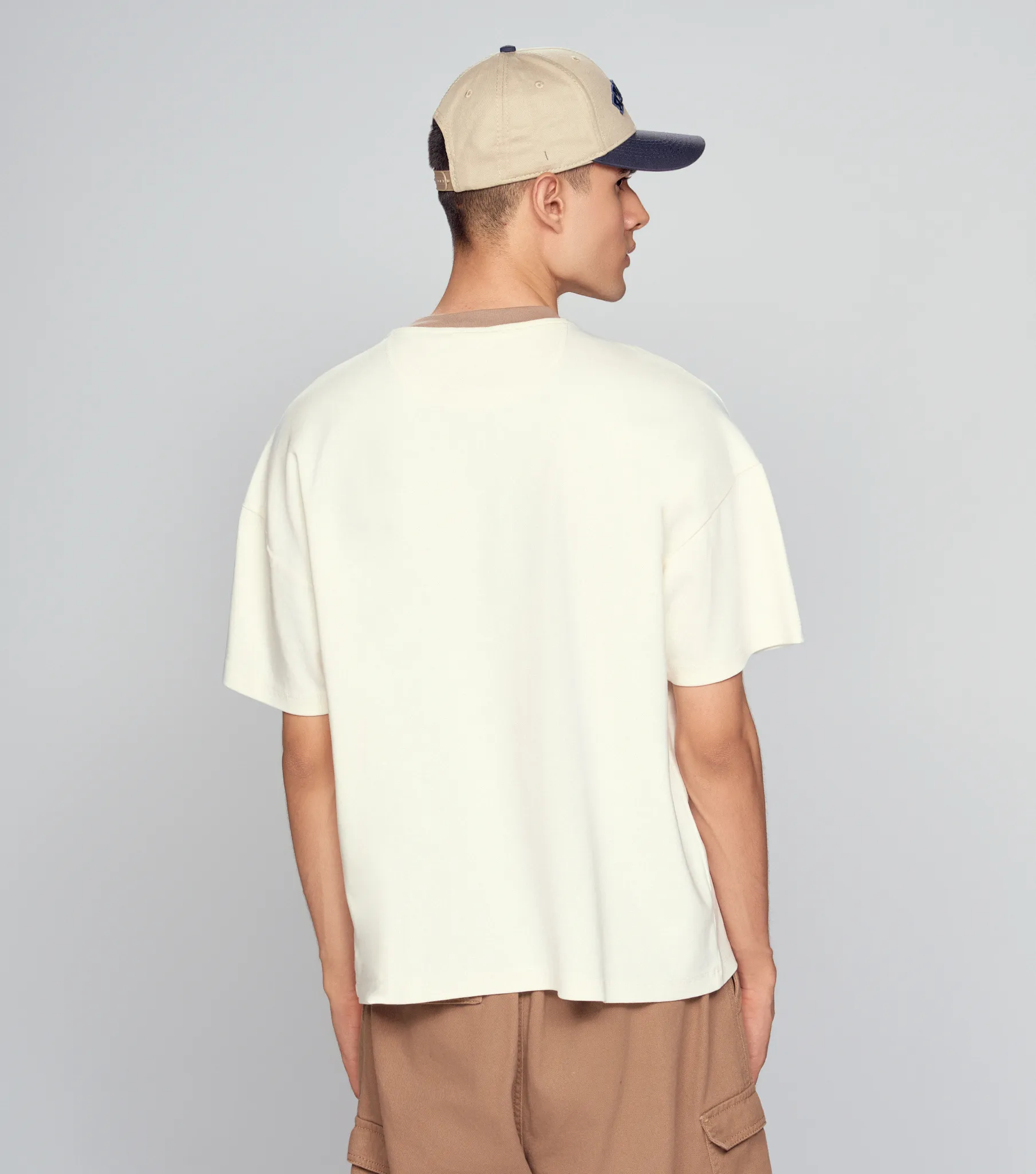 Antony T Shirt Boxy Bordada Typer 834623 BH