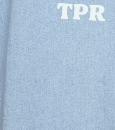 Austin Camisera Boxy En Chambray TyperAZ