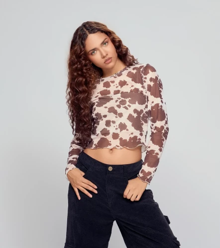 Belen Blusa Slim Fit En Mesh Bipack TyperAR