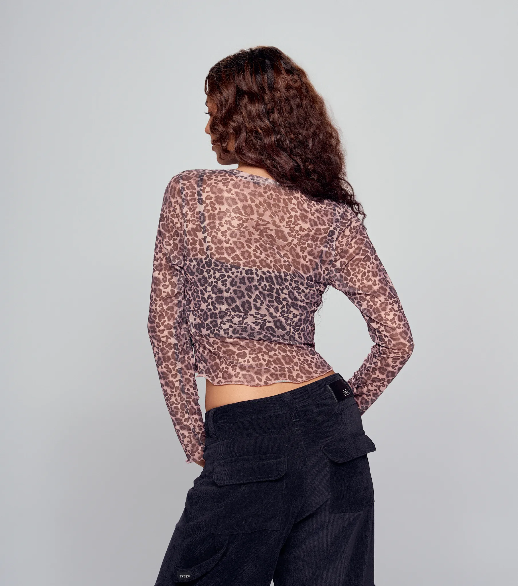 Belen Blusa Slim Fit En Mesh Bipack TyperCF