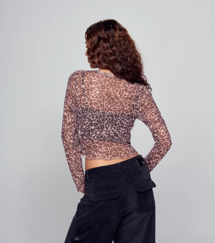 Belen Blusa Slim Fit En Mesh Bipack TyperCF