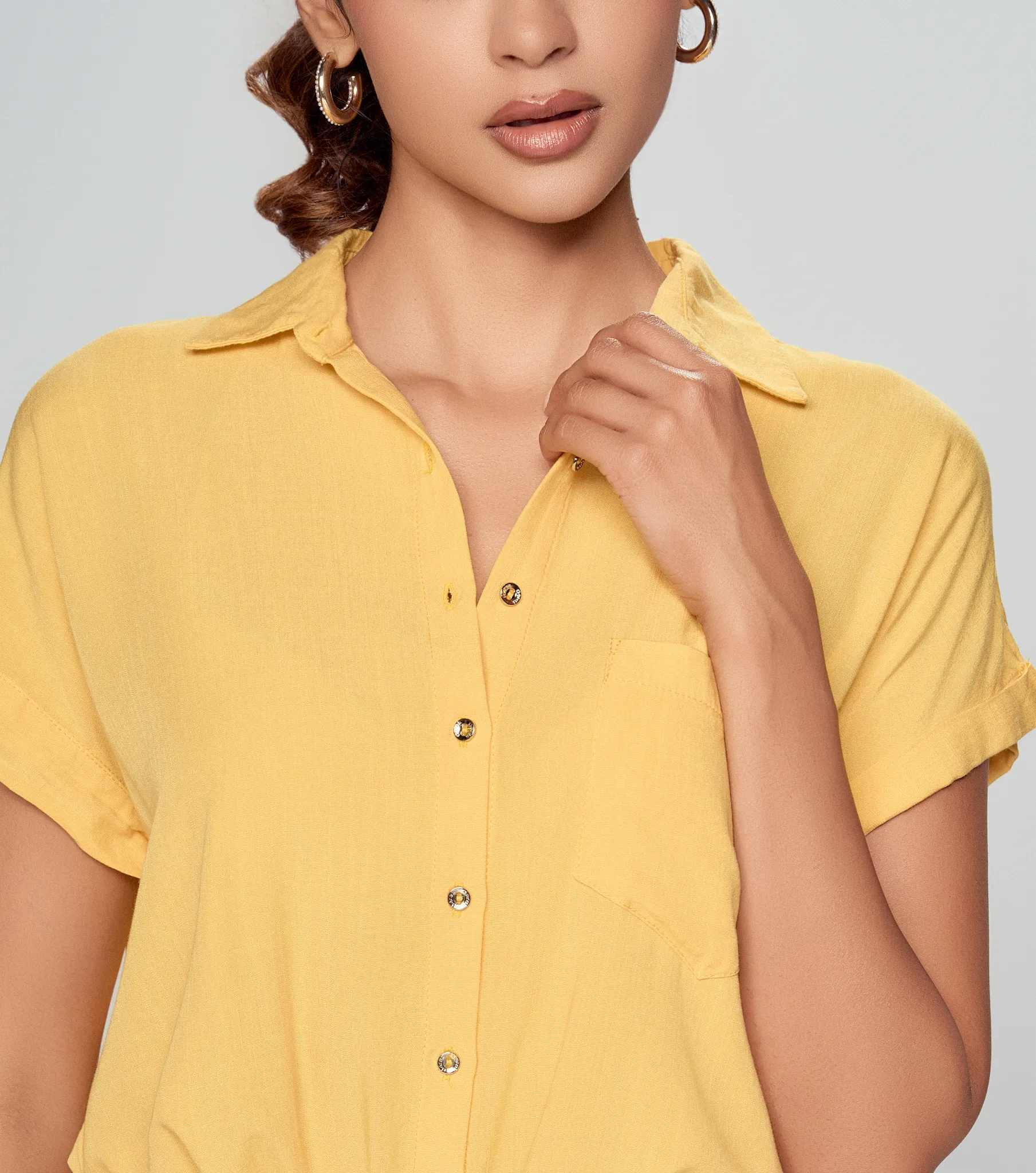 Blusa Para Mujer Camisera Unicolor Victoria Derek 832429 AM