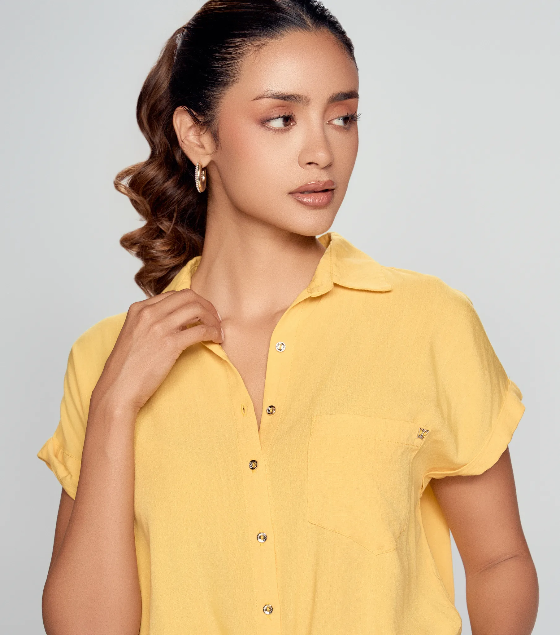 Blusa Para Mujer Camisera Unicolor Victoria Derek 832429 AM