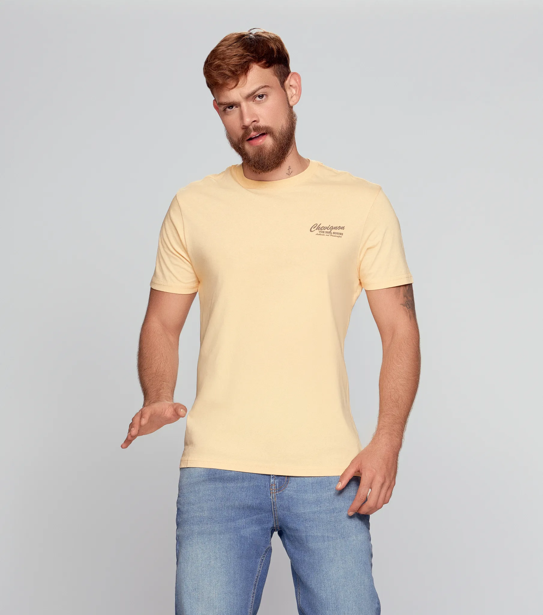 Camiseta chevignon authentic graphic t shirt 131124