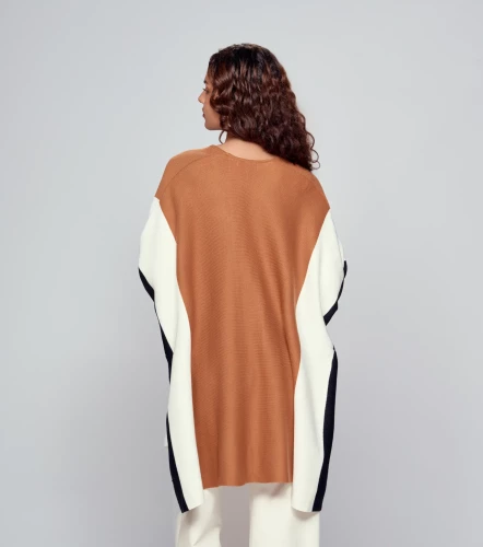 Cardigan Para Mujer Combinado En Bloques Anahi DerekCF