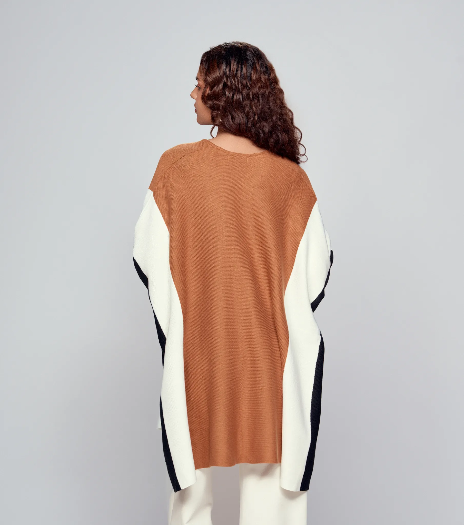 Cardigan Para Mujer Combinado En Bloques Anahi Derek 834740 CF