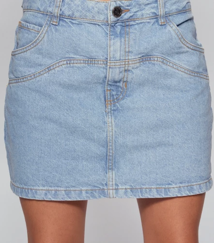 Charlotte Falda Corta Con Corte TyperAZ