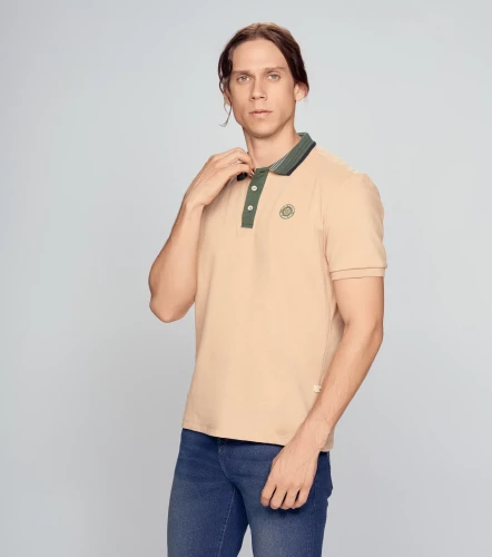 Comfort Julio Polo Con Combinacion En Cuello UnserKQ