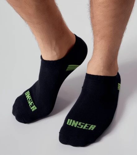 Fabian Tripack Medias Con Lineas En Talon UnserCU