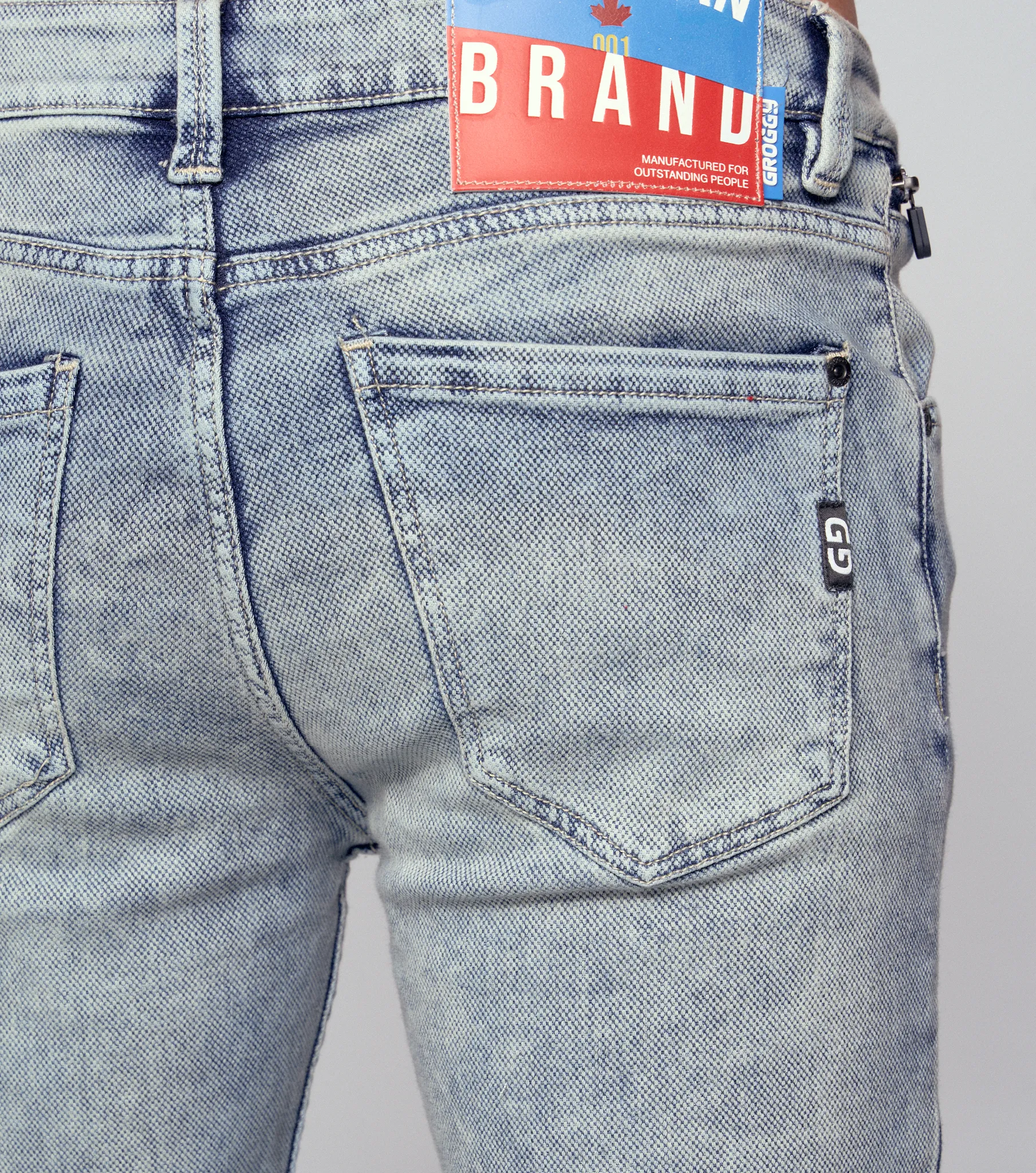Harlan Jean Skinny Masculino Groggy 834248 AD