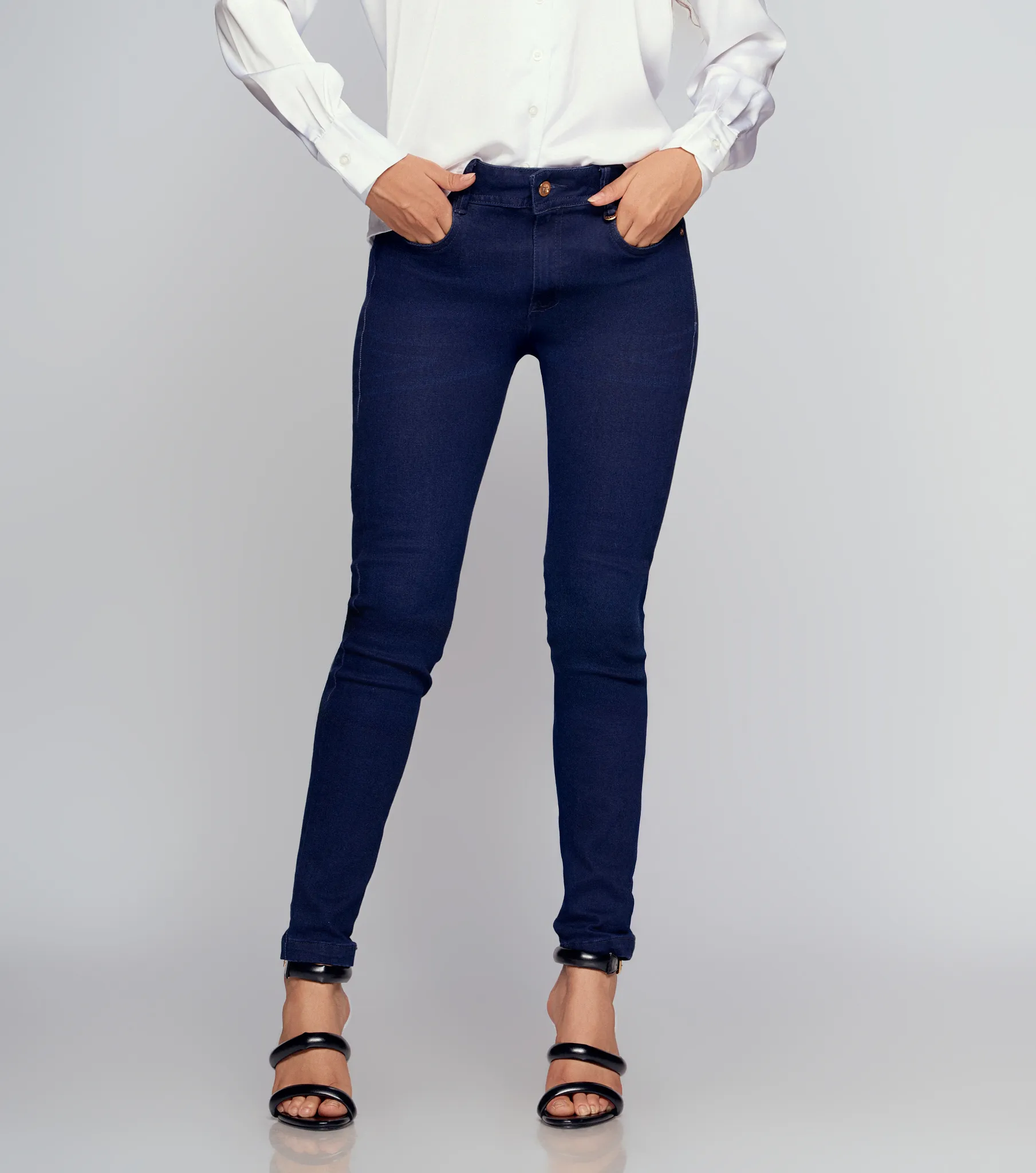 Jean Para Mujer Pull Up Bota Skinny Sidney Pamela Derek 832409 AZ