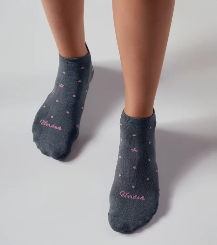 Juliana Media Tripack Invisible Con Puntos Y Flores UnserCU