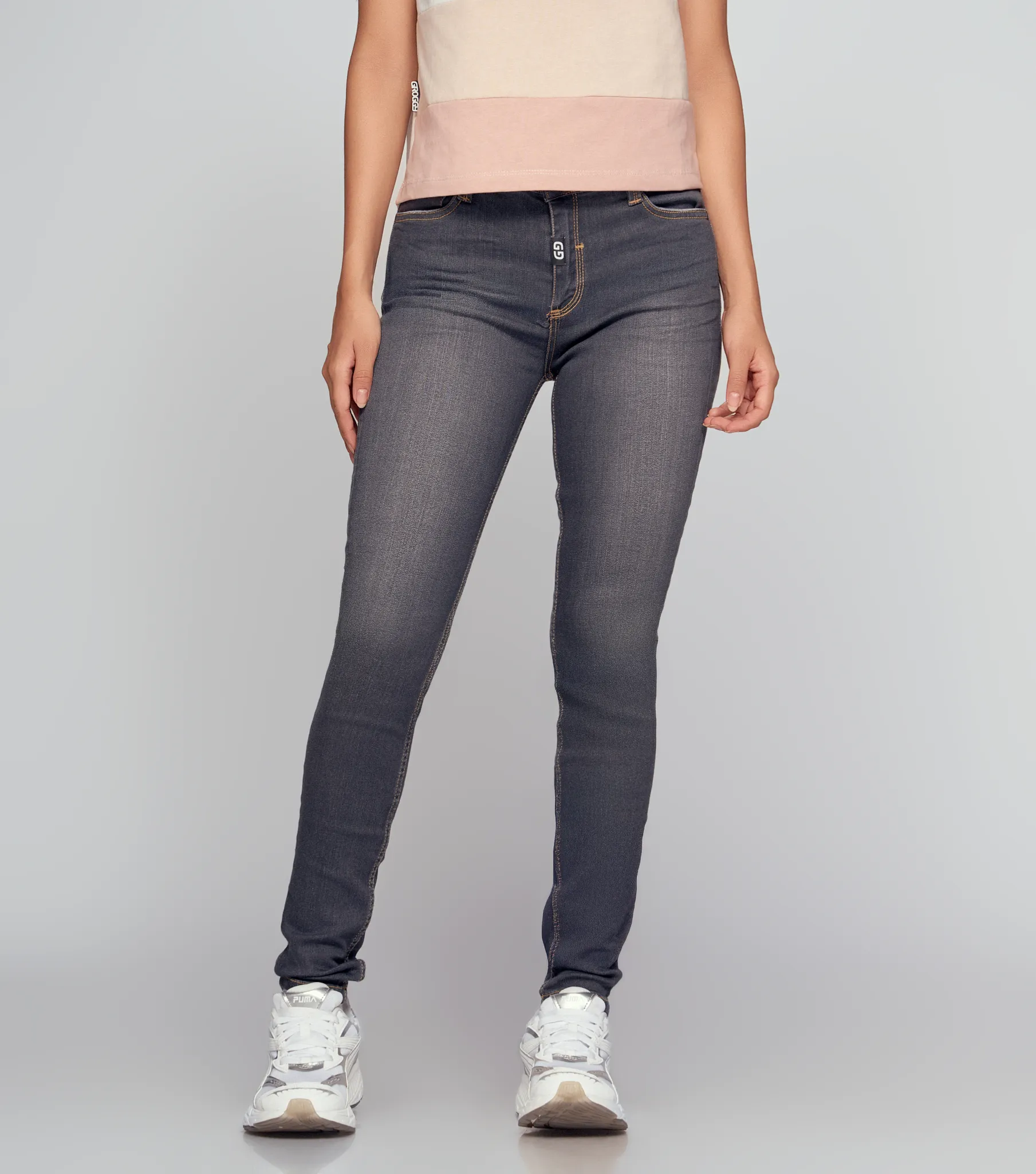 Lena Jean Skinny Femenino GroggyGO
