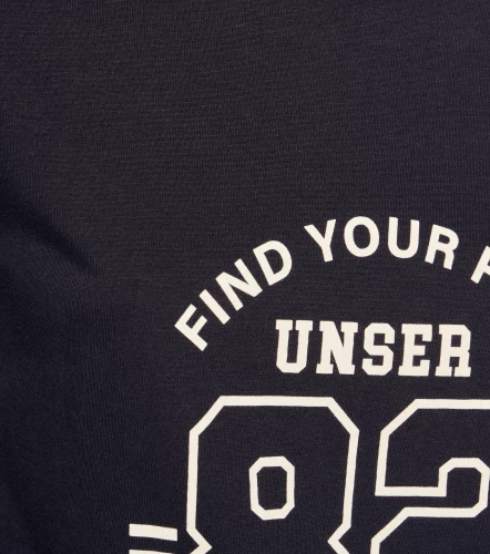 Lina Camiseta Unicolor Con Estampado UnserNG