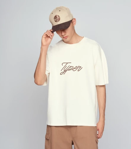 Lorenzo T Shirt Oversized Estampada TyperAR