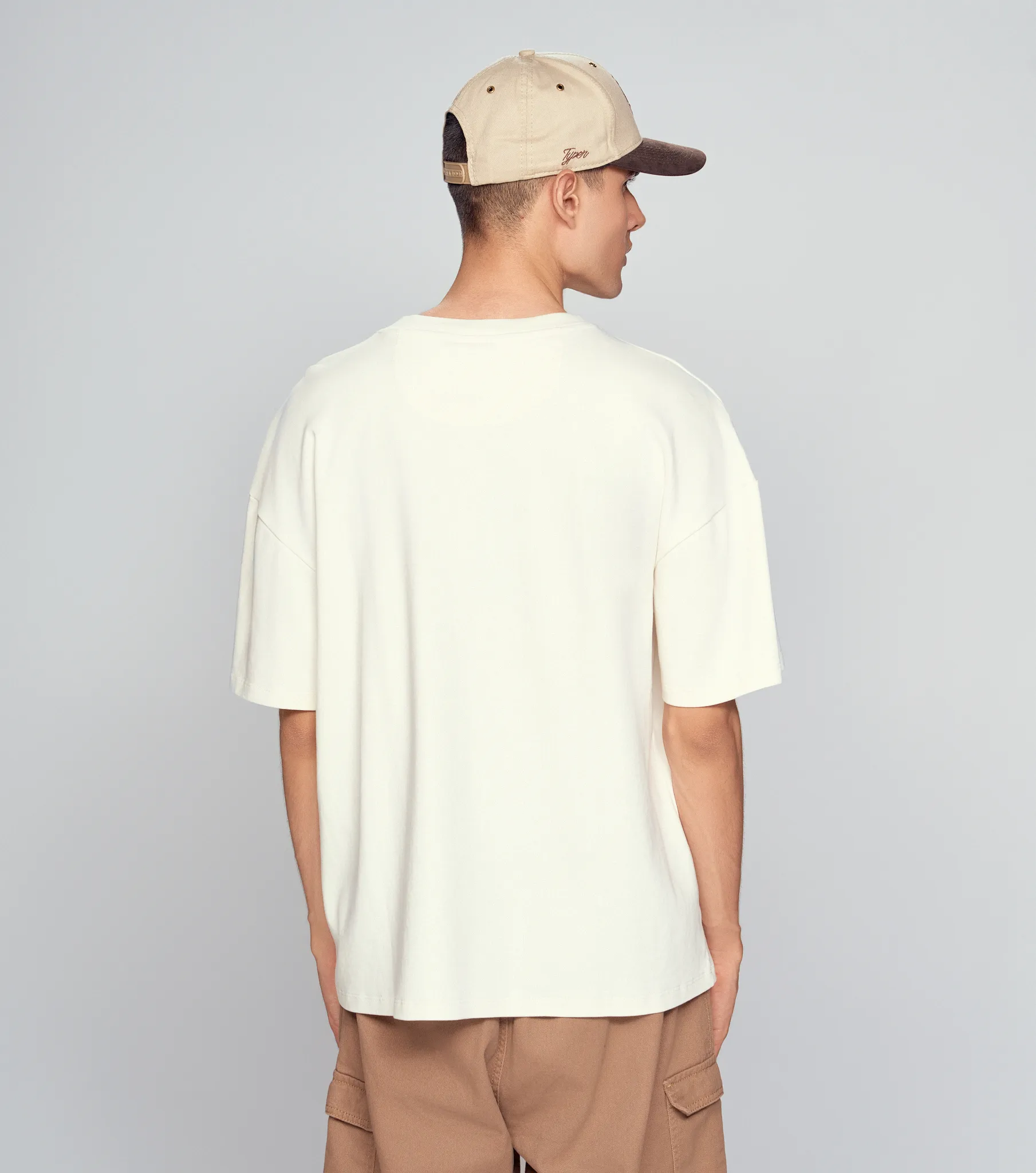 Lorenzo T Shirt Oversized Estampada TyperAR