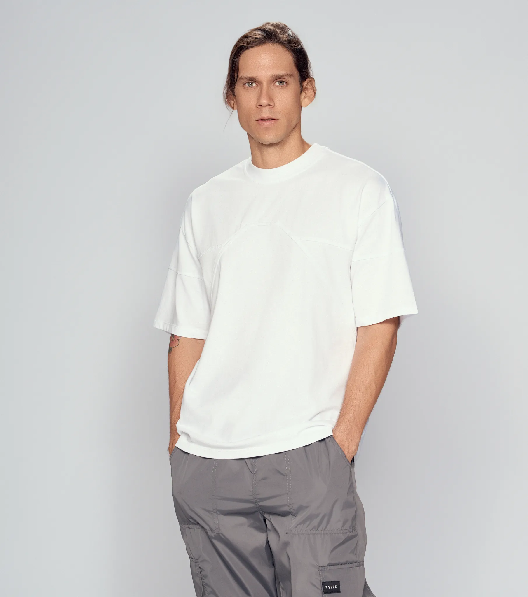Marcelo T Shirt Oversize Estampada Typer 835281 
