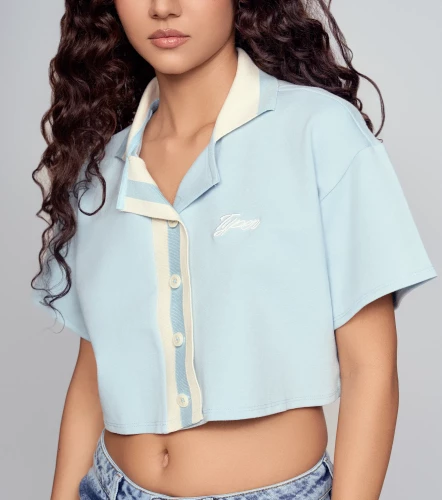 Mika Blusa Boxy Con Tejidos TyperAC