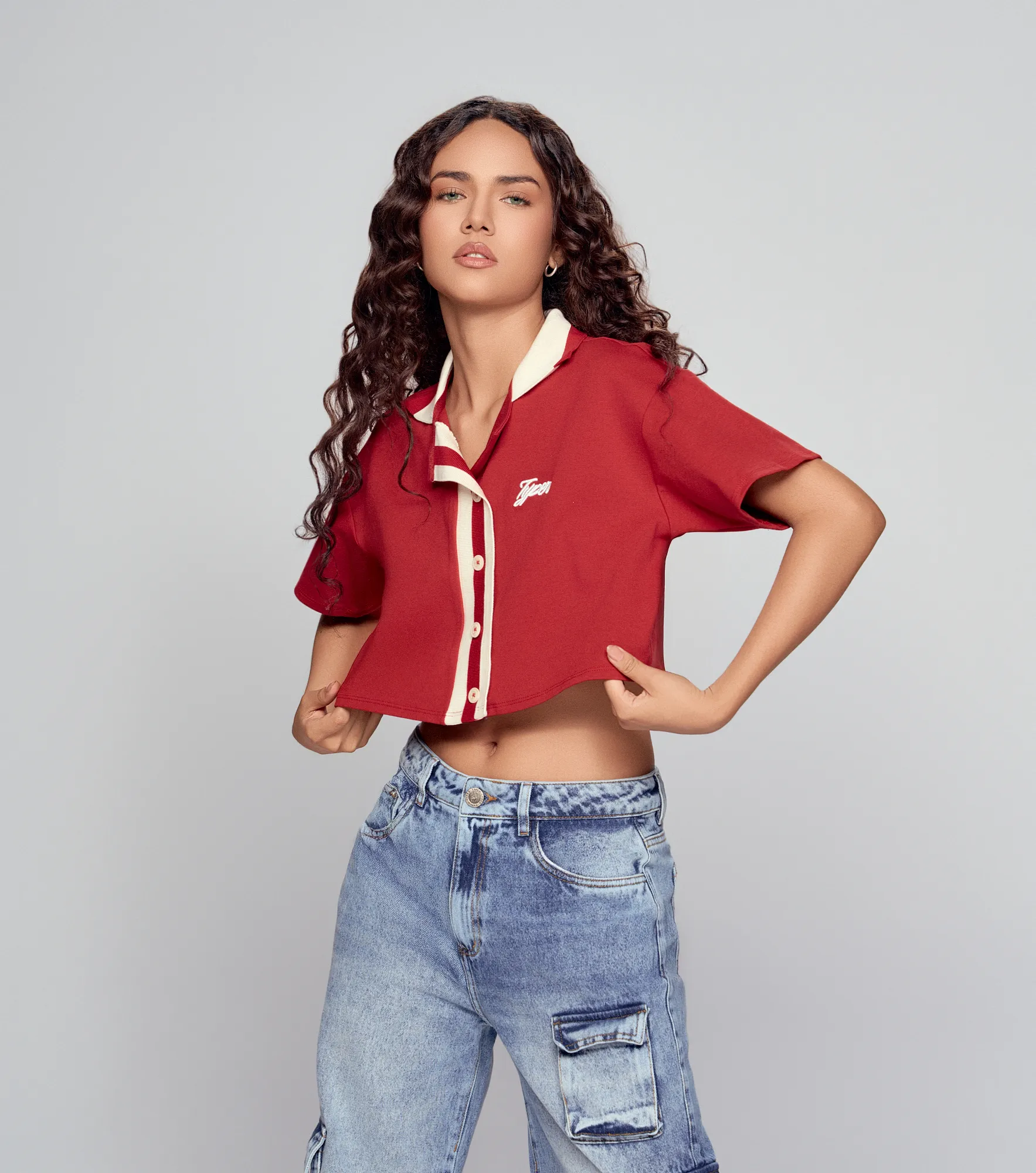 Mika Blusa Boxy Con Tejidos Typer 834487 AC