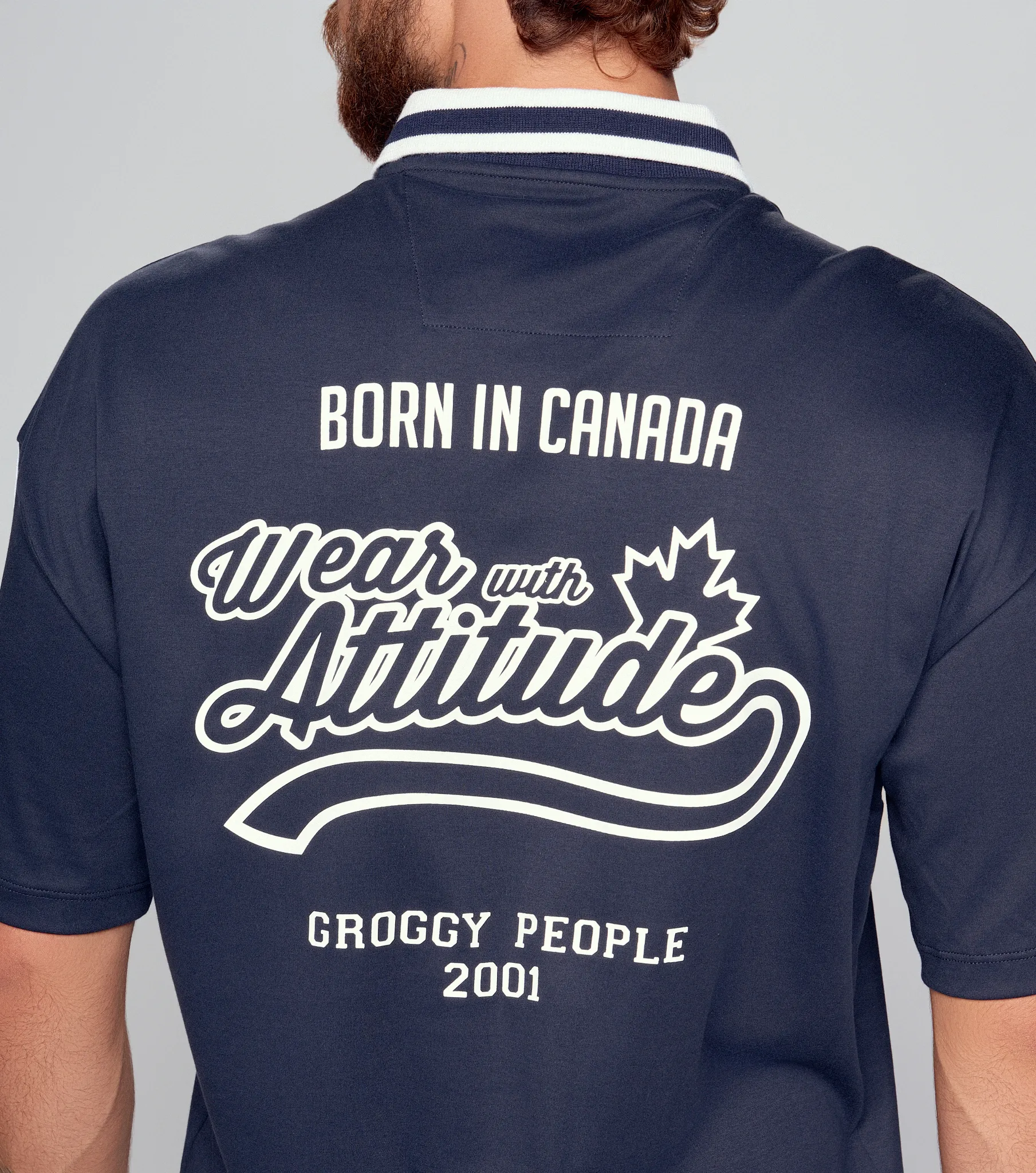 Mika Polo Oversized Masculina Groggy 834757 AO