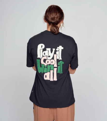 Mike T Shirt Oversized Con Bordado TyperNG