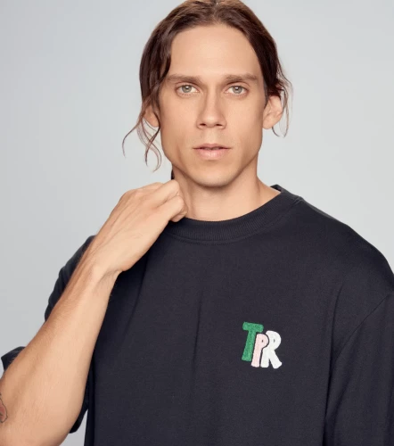Mike T Shirt Oversized Con Bordado TyperNG