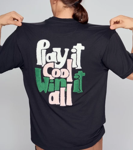 Mike T Shirt Oversized Con Bordado TyperNG