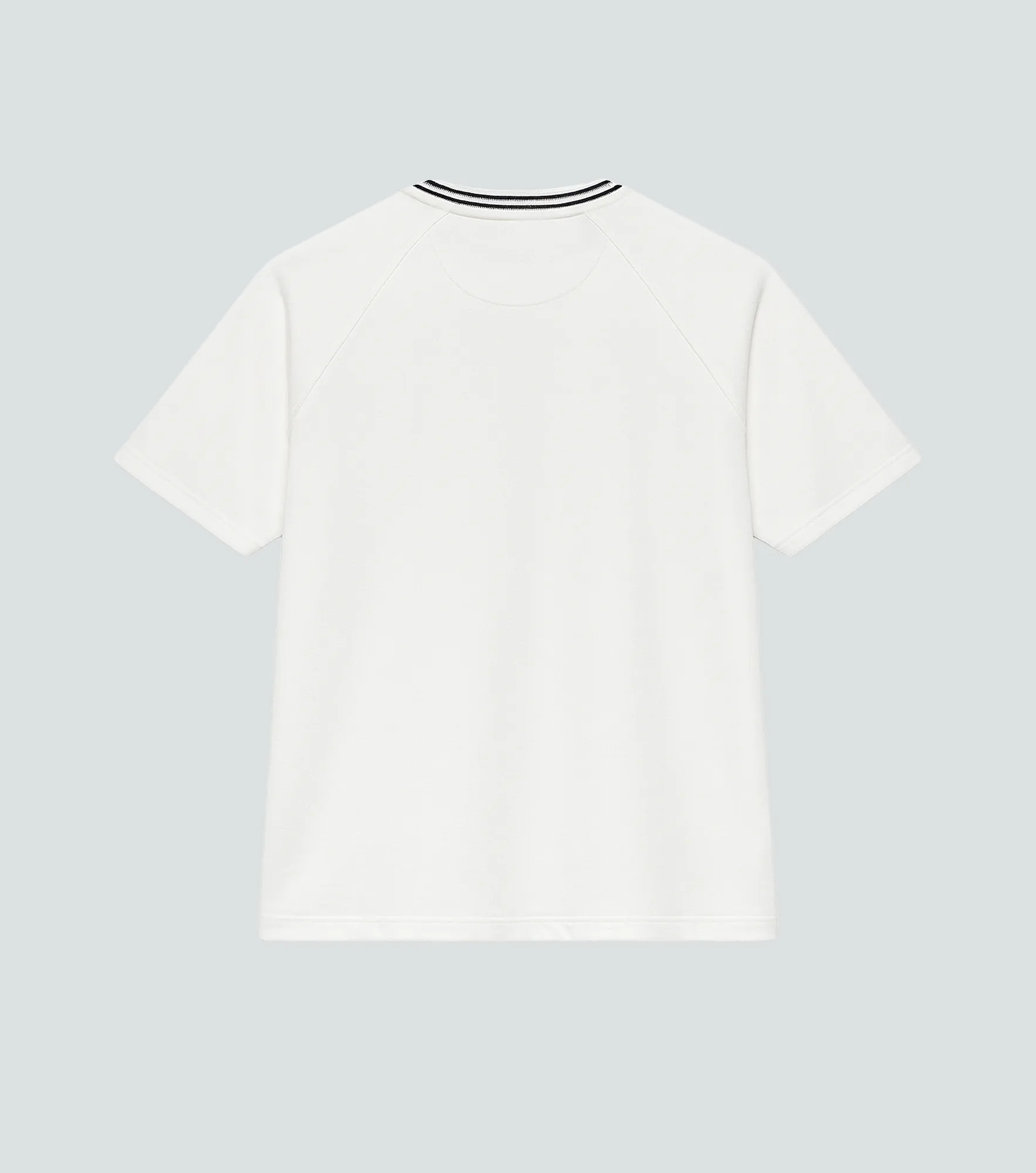 Niall T Shirt Oversise Bordada Con Cuello Tejido Typer 834080 AR