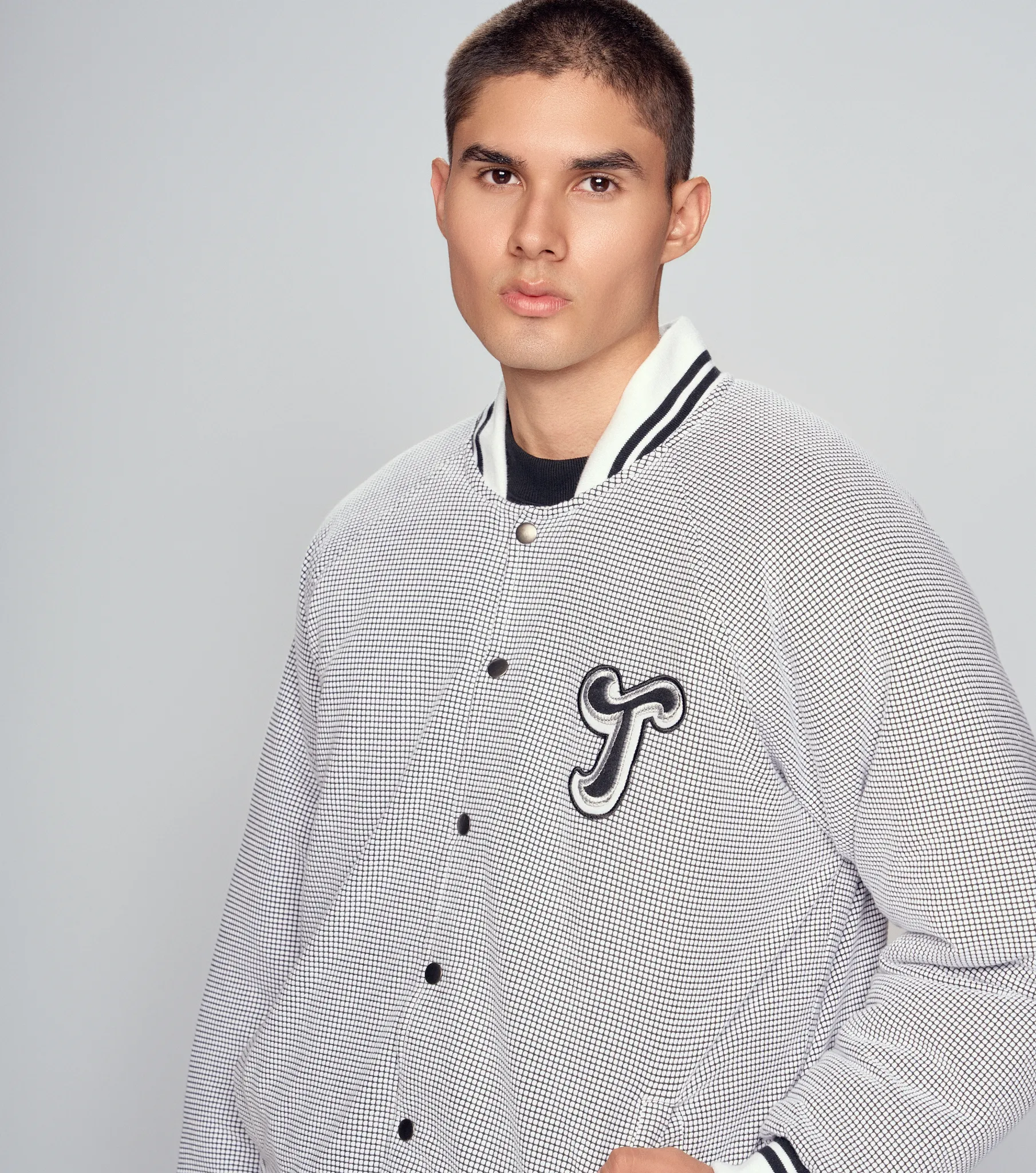Orlando Chaqueta Bomberg Oversize Texturizada Typer 834595 