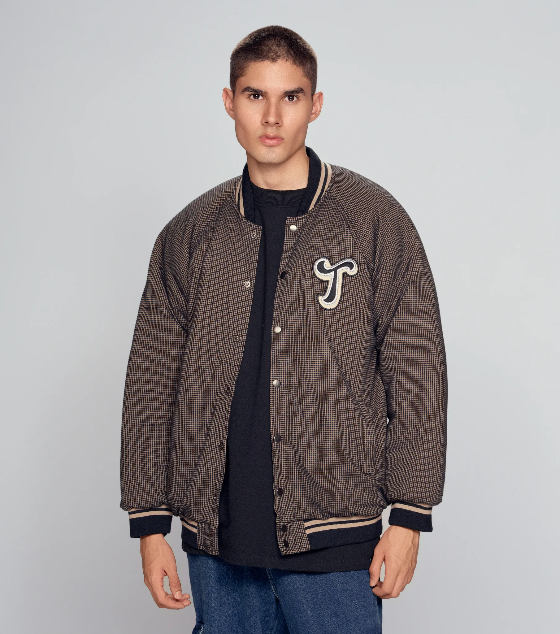 Orlando Chaqueta Bomberg Oversize Texturizada TyperNG